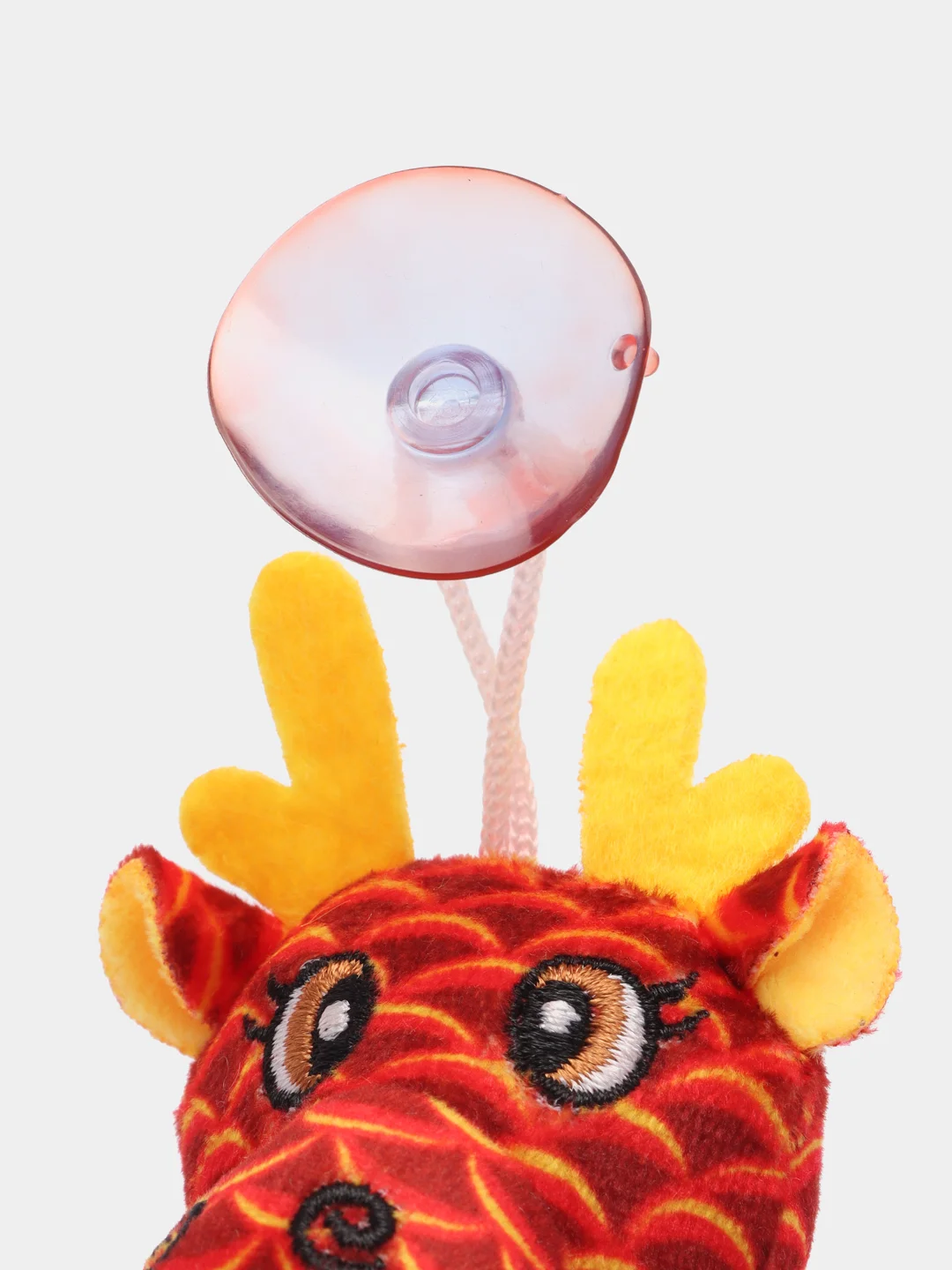 Красный мягкая игрушка Дракон , 15 см