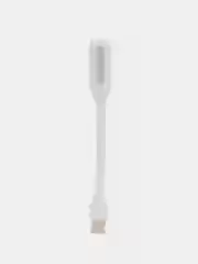 Белый led светильник, гибкий, USB фонарь, гибкая светодиодная USB лампа