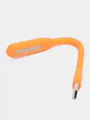 Оранжевый led светильник, гибкий, USB фонарь, гибкая светодиодная USB лампа