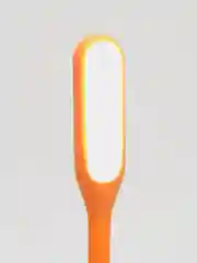 Оранжевый led светильник, гибкий, USB фонарь, гибкая светодиодная USB лампа