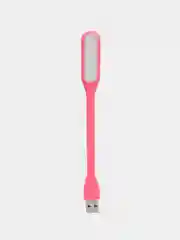 Розовый led светильник, гибкий, USB фонарь, гибкая светодиодная USB лампа