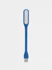 Синий led светильник, гибкий, USB фонарь, гибкая светодиодная USB лампа