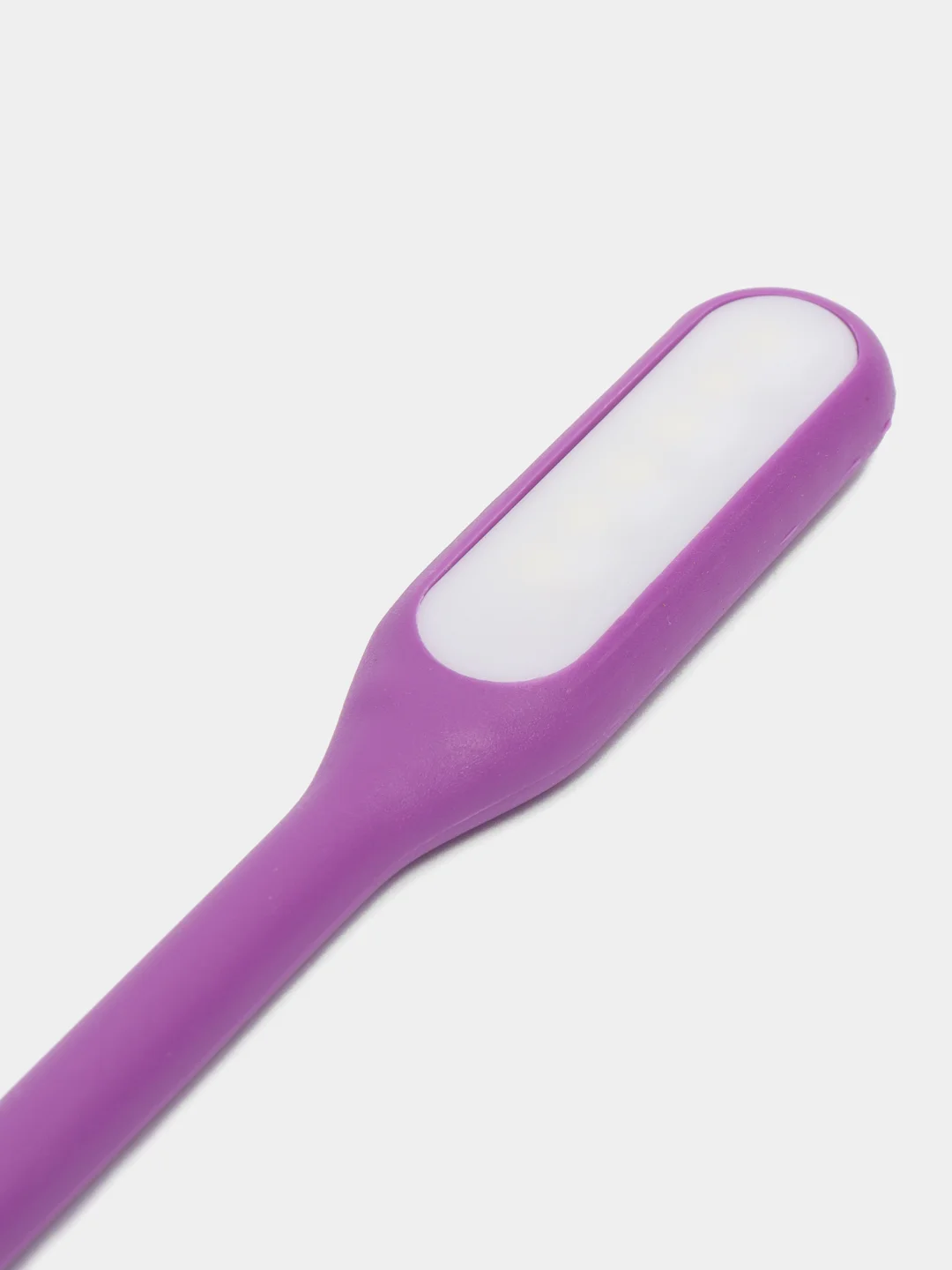 Фиолетовый led светильник, гибкий, USB фонарь, гибкая светодиодная USB лампа