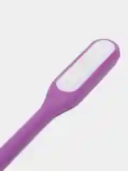 Фиолетовый led светильник, гибкий, USB фонарь, гибкая светодиодная USB лампа