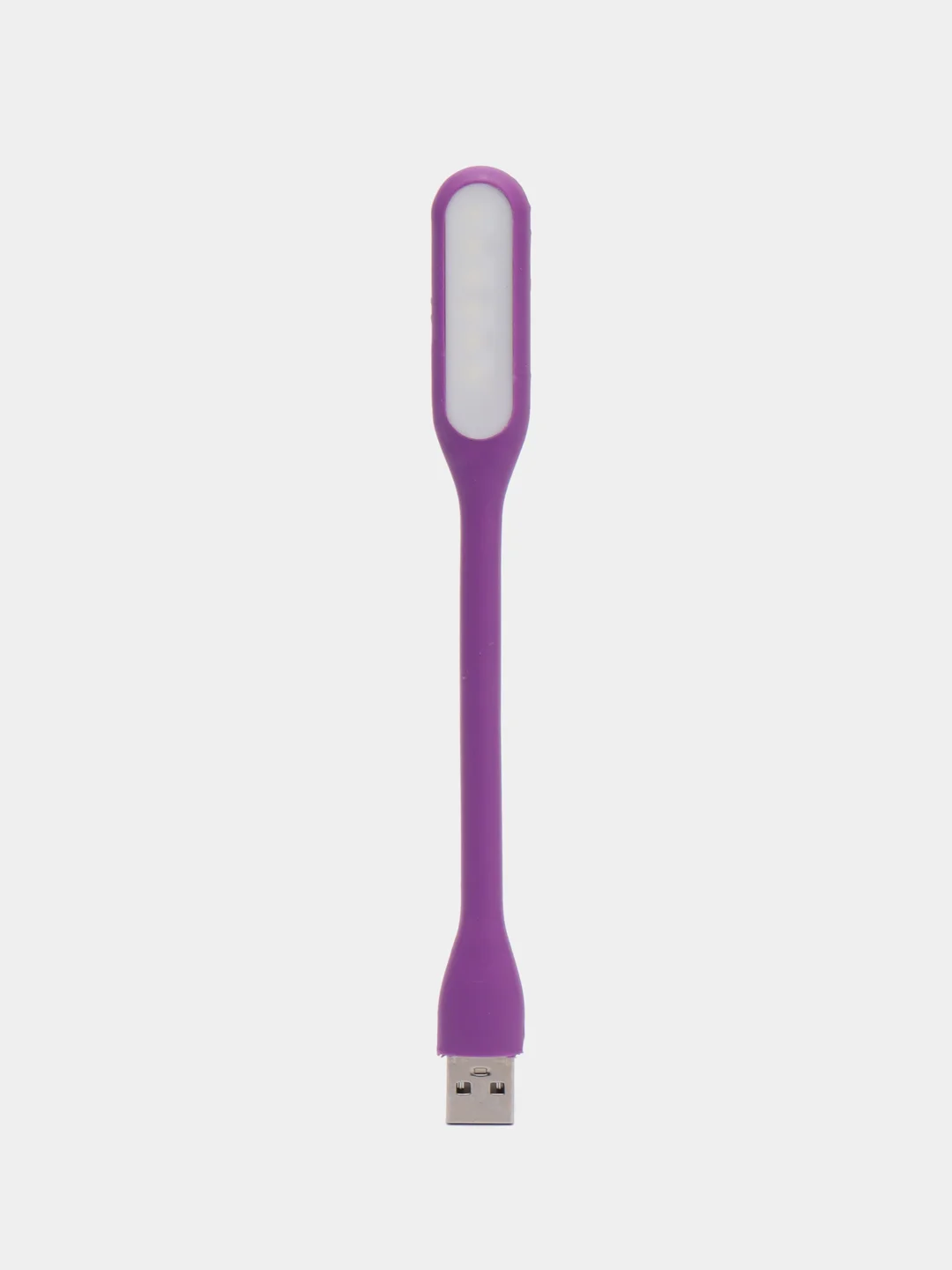 Фиолетовый led светильник, гибкий, USB фонарь, гибкая светодиодная USB лампа