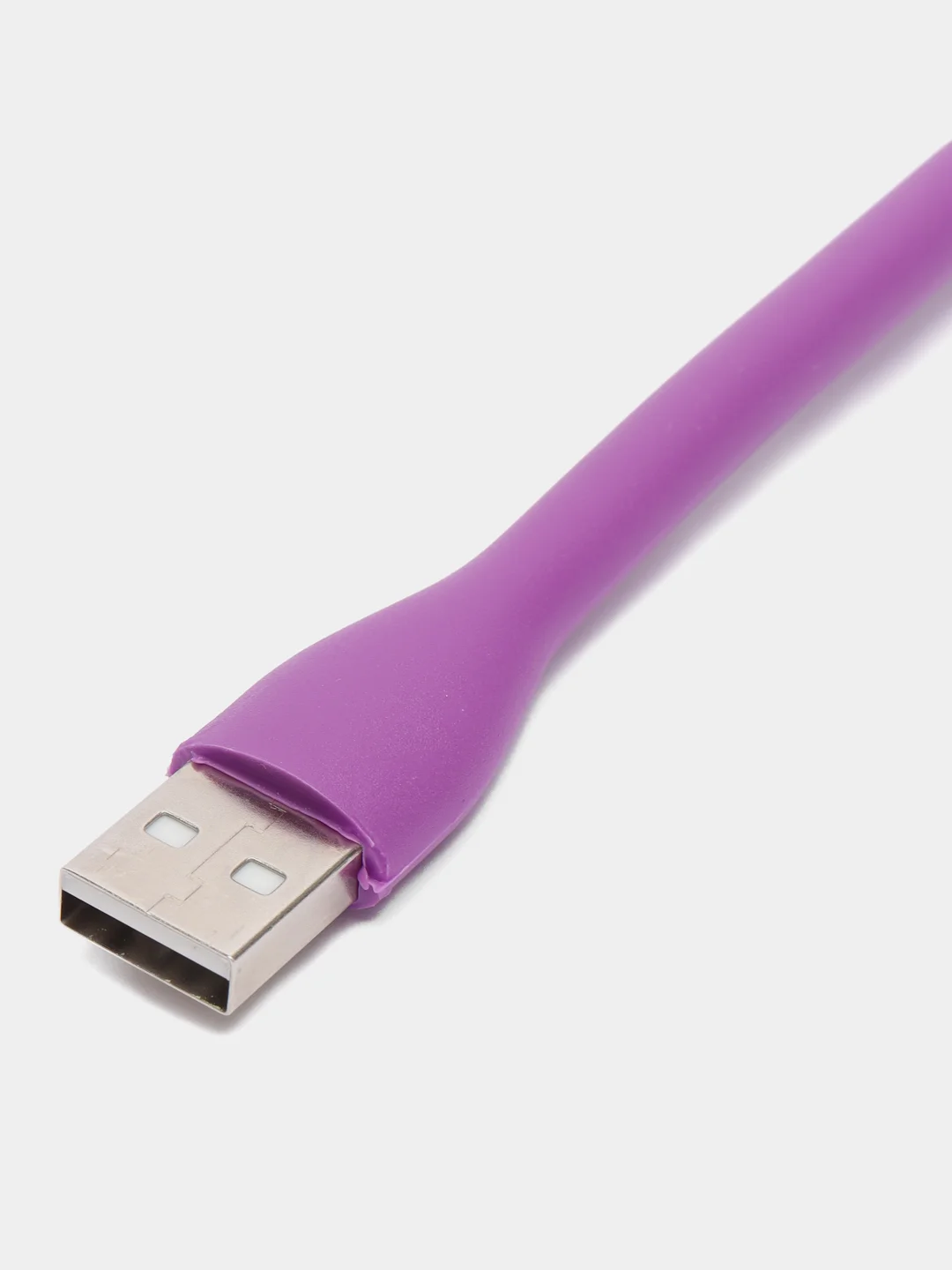 Фиолетовый led светильник, гибкий, USB фонарь, гибкая светодиодная USB лампа