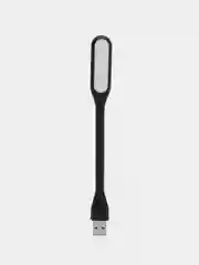 Черный led светильник, гибкий, USB фонарь, гибкая светодиодная USB лампа