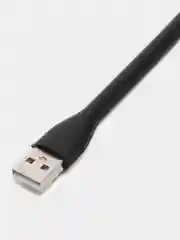 Черный led светильник, гибкий, USB фонарь, гибкая светодиодная USB лампа