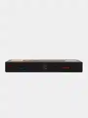 Желтый внешний аккумулятор, 10000 mAh, Power Bank с цифровым дисплеем, быстрая зарядка, ретро кассета