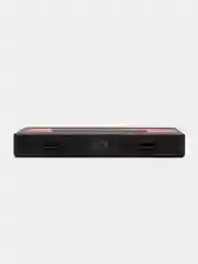 Желтый внешний аккумулятор, 10000 mAh, Power Bank с цифровым дисплеем, быстрая зарядка, ретро кассета