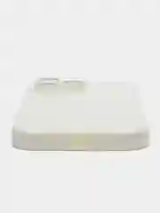 Белый чехол для IPhone (Айфон) с защитой для камеры, 12, 13, 13 Pro, 14
