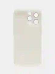 Белый чехол для IPhone (Айфон) с защитой для камеры, 12, 13, 13 Pro, 14
