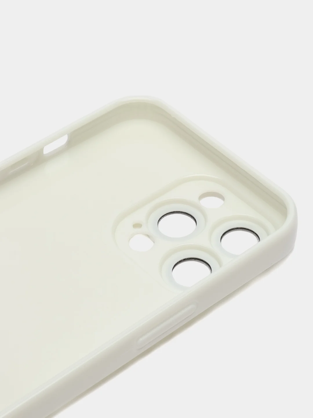 Белый чехол для IPhone (Айфон) с защитой для камеры, 12, 13, 13 Pro, 14