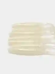 Белый cиликоновая приманка, виброхвост KDF Frigo
