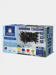 Электрогирлянда-нить уличная ЗОЛОТАЯ СКАЗКА Heavy Rain, 10м, 100 LED, мультицветная, 220 V