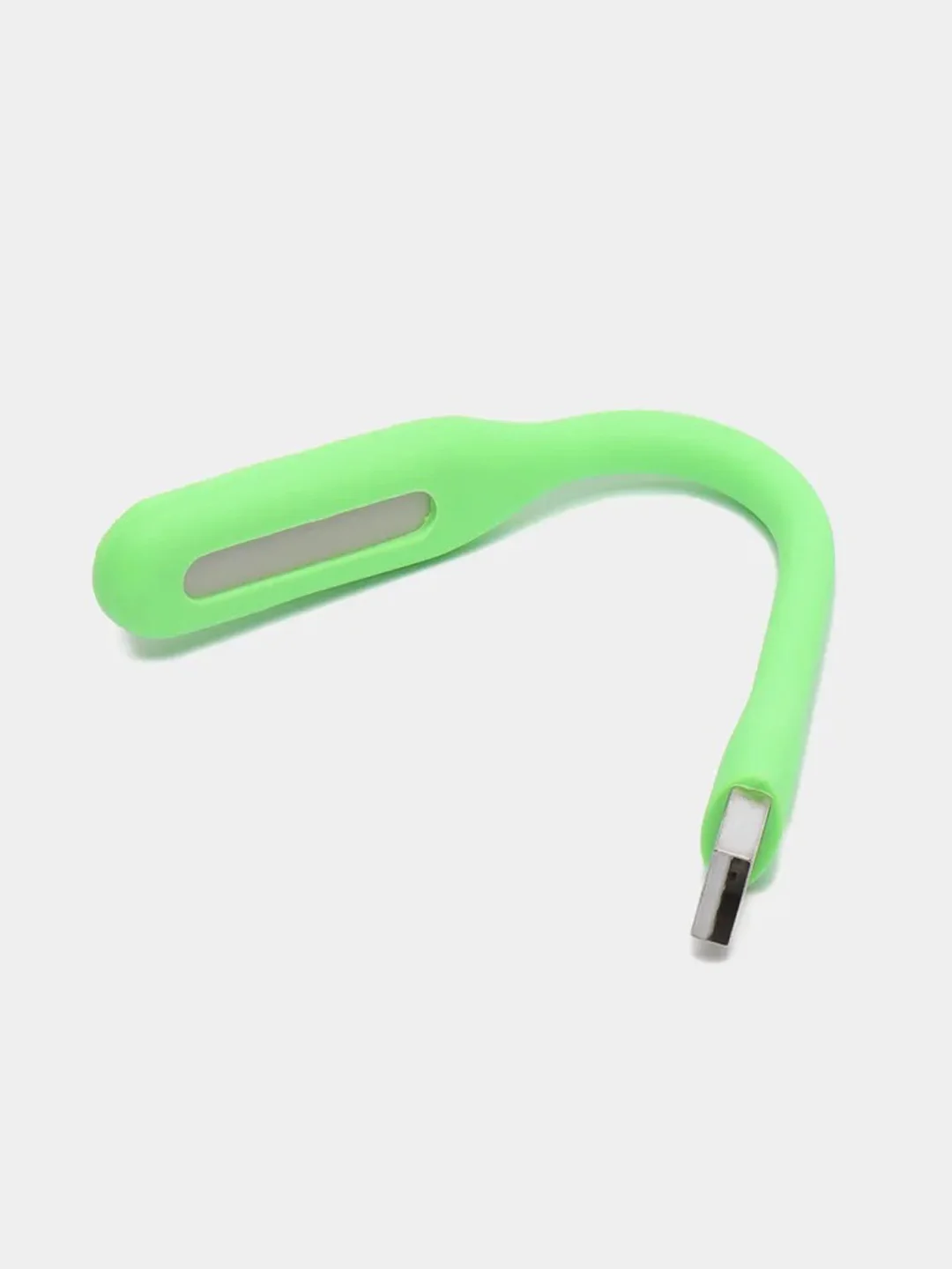 Зеленый led светильник, гибкий, USB фонарь, гибкая светодиодная USB лампа