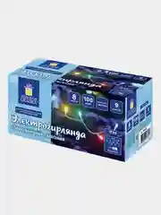 Электрогирлянда-нить уличная "Стандарт", 8 м, 100 LED, мультицветная, на батарейках,591292
