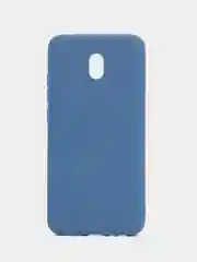 Темно-синий защитный силиконовый чехол для смартфона Xiaomi Redmi