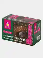 Электрогирлянда-бахрома ЗОЛОТАЯ СКАЗКА комнатная, 2х0.5 м, 100 LED, холодный белый, 220 V