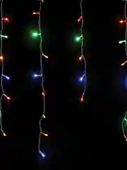 Электрогирлянда-бахрома комнатная, 2 х 0,5 м, 100 LED, мультицветная, 220 V, 591270
