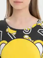 Желтый женский костюм домашний, пижама, комплект из хлопка