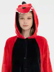 Красный кигуруми пижама, костюм дракона, тигра, скелета, льва, единорога, новогодний