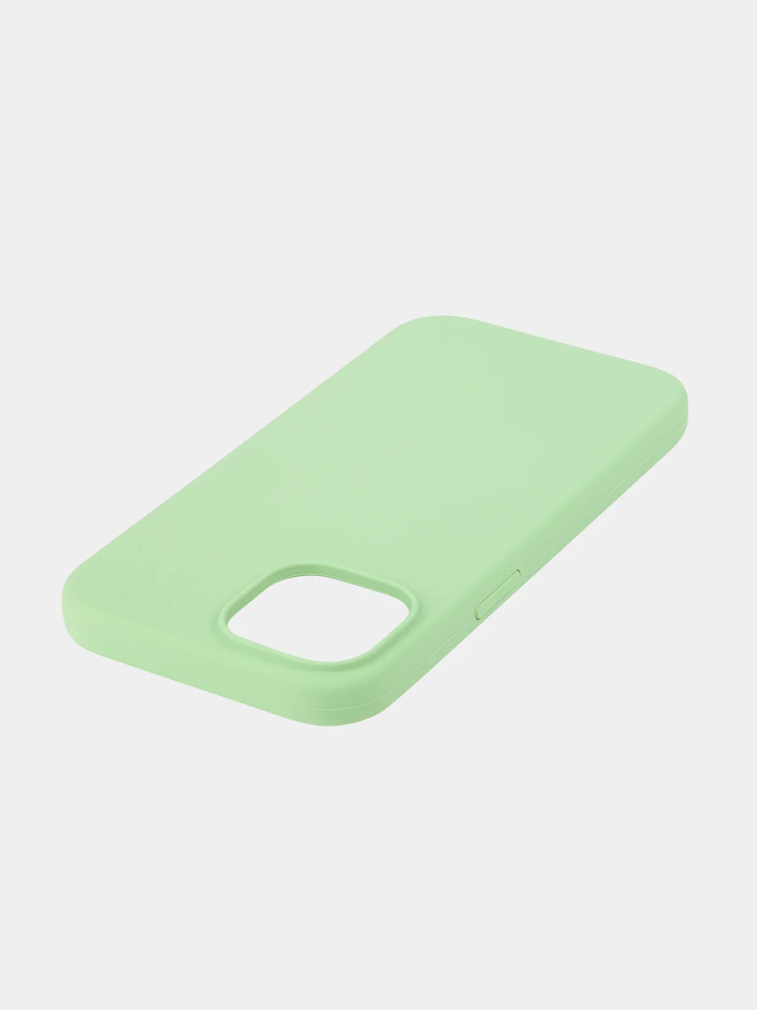 Желтый чехол для Apple iPhone 15 силиконовый ROSCO матовый с микрофиброй, бортиком защитой камер
