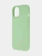 Желтый чехол для Apple iPhone 15 силиконовый ROSCO матовый с микрофиброй, бортиком защитой камер