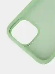 Желтый чехол для Apple iPhone 15 силиконовый ROSCO матовый с микрофиброй, бортиком защитой камер