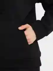 Черный костюм женский, однотонный