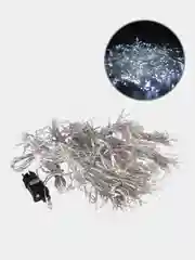 Электрогирлянда-занавес уличная "Штора", 3,8 х 2,4 м, 480 LED, белый 220 V, 591302