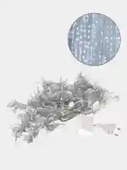 Электрогирлянда-занавес комнатная "Штора", 3х2 м, 306 LED, холодный белый, 220 V, 591333