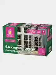 Электрогирлянда-занавес комнатная ЗОЛОТАЯ СКАЗКА Штора, 3х2 м, 306 LED, теплый белый