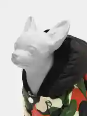 Зеленый комбинезон для собак зимний, утепленный, с капюшоном