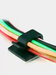 Белый держатель проводов, 10 штук