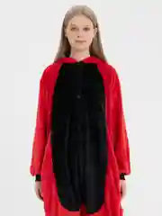 Красный кигуруми пижама, костюм дракона, тигра, скелета, льва, единорога, новогодний