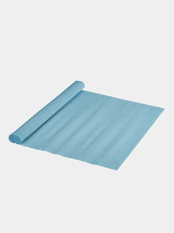 Бумага гофрированная/креповая Brauberg, 180 г/м2, 50х250 см, небесная