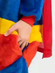 Индиго кигуруми-пижама для детей, пижама для девочек и мальчиков, кугуруми для взрослых