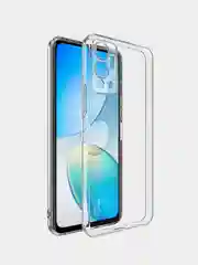 Чехол Infinix Hot 12, Инфиникс Хот 12, прозрачный, силиконовый, противоударный