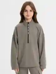 Оливковый спортивный костюм для девочки