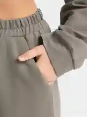 Оливковый спортивный костюм для девочки