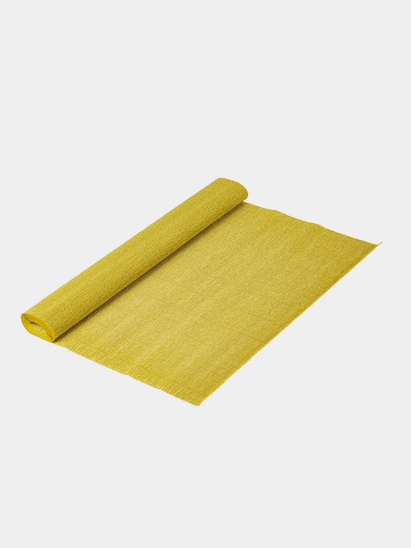 Бумага гофрированная/креповая Brauberg, 140 г/м2, 50х250 см, янтарная