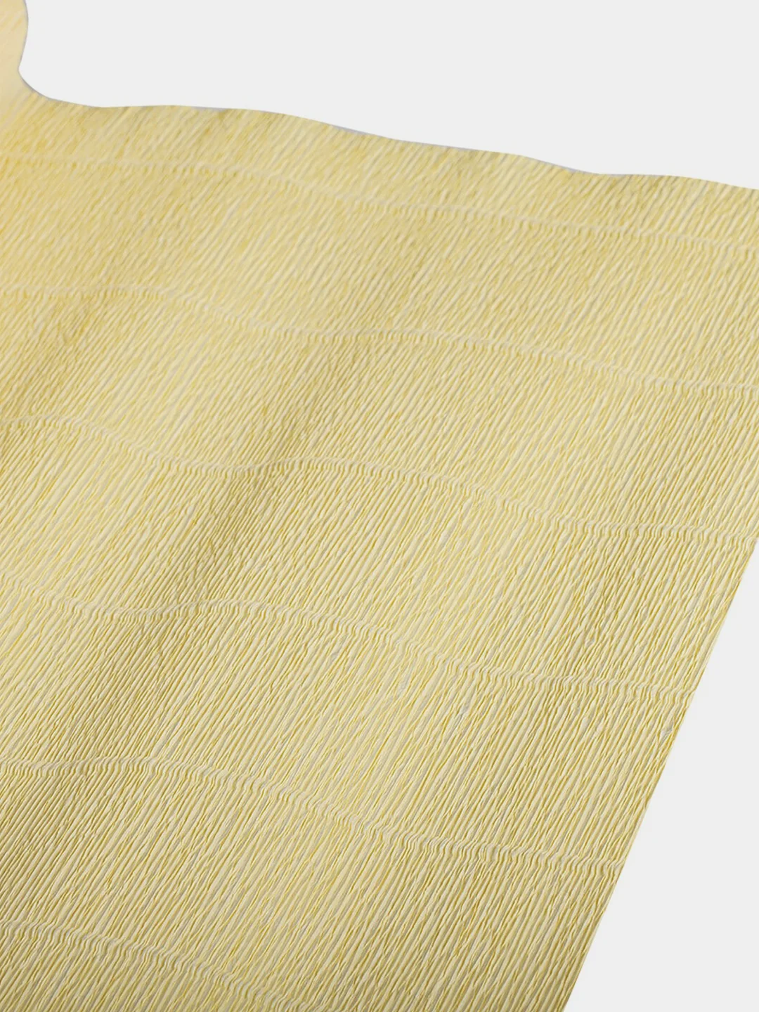 Бумага гофрированная Brauberg Fiore, 50х250 см, 140 г/м2, лимонно-кремовая