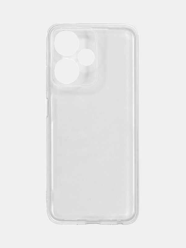 Чехол Infinix Hot 30 Play Инфиникс Хот 30 Плей, прозрачный, силиконовый, с защитой камеры
