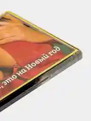 Аметистовый магнит новогодний