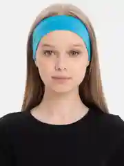 Голубой повязка на голову спортивная женская и мужская