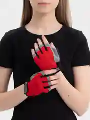 Красный перчатки для фитнеса и велосипедного спорта