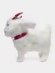 Слоновая кость собака с поводком