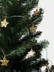 Новогодняя гирлянда светодиодная линейная, со "звёздочками",  теплый свет
