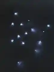 Белый электрогирлянда уличная "Бахрома" светодиодная, 6 м, питание от сети 220В